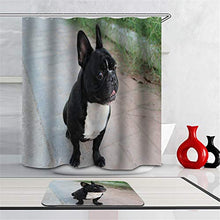 LIYAN Combinazione Bagno. Immagini Chiare E Colori Vivaci Rendono Il Tuo Bagno Pieno di Vita. Accessori da Bagno. Simpatico Cane Nero.