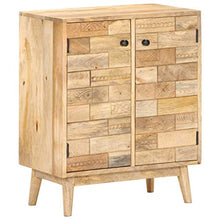 vidaXL Credenza 60x35x75 cm in Legno Massello di Mango