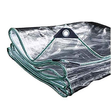 ZXHQ Trasparente Teloni 1.2x2m, Telone Trasparente Impermeabile con Occhielli, Telo di Protezione Trasparente Telone Multiuso Resistente UV per Gazebo Finestra Mobili