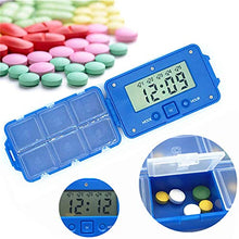 BANGSUN - Scatola di immagazzinaggio elettronico per pillole e promemoria per farmaci