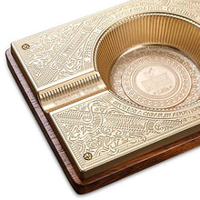 SHYPT Grosso Calibro Metallo Stampato Melanzana Legno Moda Creativa Cigarette Slot Fumo Speciale estintore (Color : C)