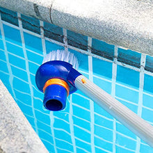 FLAMEER Setole in Nylon Ad Angolo E Testina di Pulizia sulla Piscina Spa