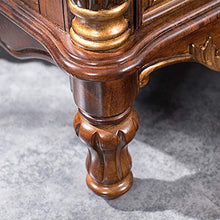 Comodino Legno Solido Comodino Rustico Retro Comodino da Letto Governo di immagazzinaggio di immagazzinaggio Armadio Arredamento Moderno (Colore : Marrone, Dimensione : 55x45x58cm)