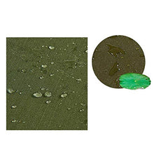 HZWLF Telone Impermeabile per Esterni Resistente, teloni di Tela ArmyGreen Ground Covers Tende da Campeggio, 4.85X3.85M, 4.85X3.85M