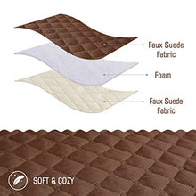 TAOCOCO Copridivano 1 posti elasticizzato reclinabile Divano Protector Slipcovers Marrone
