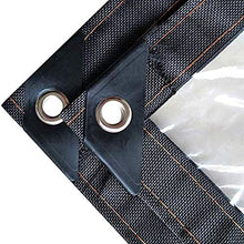 3x5 ， Telone impermeabile resistente impermeabile trasparente telone giardinaggio antipolvere antipioggia riutilizzabile copertura per auto barbecue polietilene(Size:2x3M)