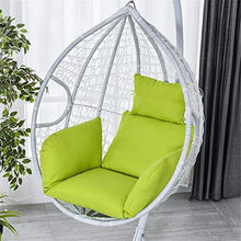 Terynbat - Cuscino per sedia a guscio d'uovo, in rattan, per sedia da appendere, cuscino per culla