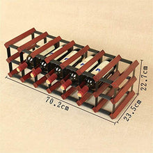 Wine Rack Bottle Holder Storage Rack Wine Rack Holder 21 bottiglie di vino rack Multi-Function Piano Vino Shelf Calice Hanging Scaffale, WTZ012
