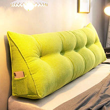 YAHAO Cuscino Comodo Triangolare Cuscino di Lettura Letto Divano Sfoderabile Cerniera Complessivamente Lavabile,A-180 * 50cm