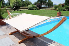 SAS AS-S Supporto para Amaca XXL 410cm Deluxe Nobile in Legno larice MOD. 'Dominica' con Amaca