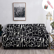 Copridivano Elasticizzato 3 posti, Morbuy Senza Braccili Fodera Copridivani Universale Divano con Corda Fissa Sofa Protettore Copertura Divano Copridivano con Penisola (4 posti,Nero)
