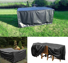 Copri Bistrot Tavolo Sedie Impermeabile Copertura Tavolo da Giardino Resistente Oxford E Interno in PVC Resistente allo Strappo Oxford Nero Cm per mobili alle intemperie/con