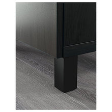 BESTÅ combinazione di cassetti 180x40x48 cm Lappviken nero-marrone