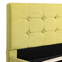 SKM Giroletto Idraulico e Contenitore Lime Giallo Tessuto 160x200cm