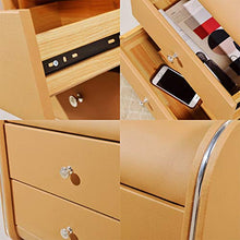 GCMJ Comodini Camera da Letto Casa Salotto Dorm Room Comodino Piccolo con Cassetti Salvaspazio (Color : Silver Grey)