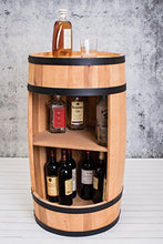Botte vino con scaffalatura, 81 cm, design casa e bar, portabottiglie, barile