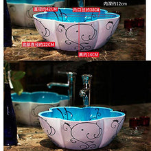 Jgophu - Lavabo in ceramica per il Mediterraneo