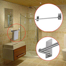 Btsky, Portasciugamani, Autoadesivo 3 M, In acciaio inox, Per mantenere l’ordine, Accessorio da bagno o da bar