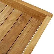 PrimeMatik - Piatto da Bagno con Manici in Legno di Teak Certificato Spa Benessere 60 x 40 x 7 cm