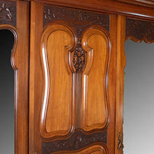 Armadio Antico, Inglese, Noce, Compactum, R. James Gloucester, Circa 1900