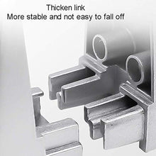 XINX Partition Bracket Ufficio Mensola dello Schermo di Segretezza Morsetto Divisore Clip dello Schermo Holder Divisore Escursioni Partition Supporto Porta, 2 Pezzi