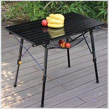 JINPENGRAN Tavolo Pieghevole all'aperto, Tavolo da Picnic Portatile,90cm