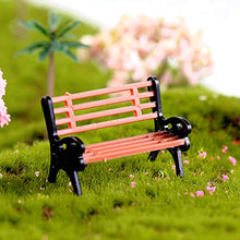 Tianxiangjjeu - Mini panchina modello micro paesaggio decorazione giardino L