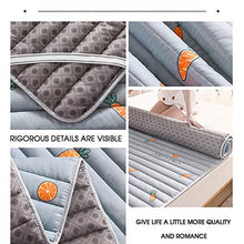 Zixin Nuovo Cotone Stampato Materasso, Tatami Materasso, Antiscivolo, Lavabile e Pad Bed Pieghevole, Studente Materasso, Morbida e Spessa Giapponese Double Single futon, 180 200cm