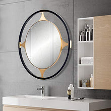 Metallo Parete Specchio, Rotonde Moderna Specchi da Bagno, Ingresso Specchio Decorativo, Vanità Specchio per Il Trucco, per Dressing Table Soggiorno Camera da Letto