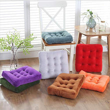 BEIGOO Velluto Cuscini da Sedia,Spessa Cuscino per Panca Cuscino da Pavimento Lavabile Soffice Cuscino per Ufficio Terrazza Cuscino per Bancale-C-50x50cm(20x20inch)