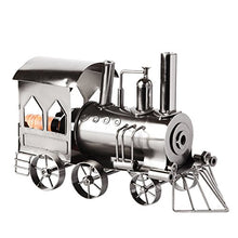 BRUBAKER portabottiglie dal design locomotiva che porta il vino