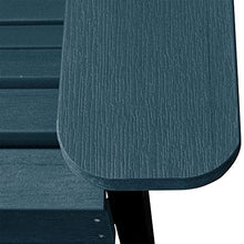 Highwood Sedia Elk Adirondack Colore Blu Navy, Argillite, 7 unità