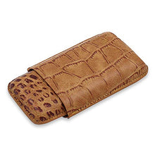 ESGT Custodia in Pelle Cigar Humidor Viaggi Mini Protable Cigar Box