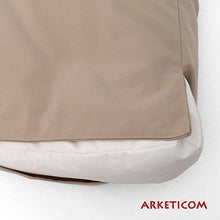 Arketicom Soft Set Cuscini Pallet 120x80 Panche e Bancali Morbidi Idrorepellenti per Interni ed Esterni Imbottitura in Poliuretano Giallo