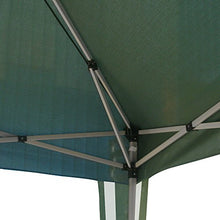 miadomodo GAZEBO PIEGHEVOLE TENDA GIARDINO 3X3 IN VERDE