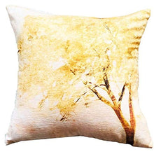 Paesaggio Gettare Cuscino Giallo Foglie Cuscino Cuscino Cuscino Accento Cuscino Cuscino Ripieno Bolster Back Cuscino Per Divano Auto Ufficio 2 Pcs,3#,45 * 45cm