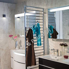 Set 6 pezzi Scaldasciugamani - Gancio Scaldasalviette Universale Portasciugamani per Asciugamani da bagno - colore bianco