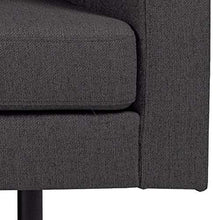 Amazon Brand - Movian Ticino - Divano a 2 posti e mezzo, 88 x 210 x 88 cm (Lu x La x A), grigio - Arredi Casa