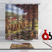 LIYAN Combinazione Bagno. Immagini Chiare E Colori Vivaci Rendono Il Tuo Bagno Pieno di Vita. Accessori da Bagno. Erba Casa delle Mucche, Zucca.