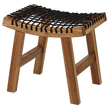 STACKHOLMEN sgabello, esterno 35x43 cm tinto marrone chiaro