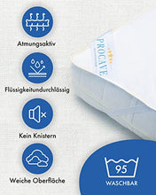 PROCAVE | coprimaterasso Impermeabile in Diverse Misure | Coprimaterasso Impermeabile Molton | Made in Germany | federe per Cuscini | 80x160 cm
