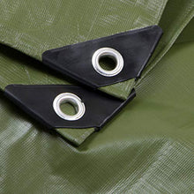 STI Telo PVC Ultra 260gr occhiellato Copertura Impermeabile Esterni Verde 2,5X3m