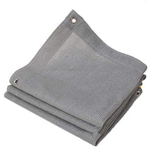 WXQIANG Copertura della Rete Grigia Ombra for Wall Garden Backyard, Panno dello Schermo con Occhielli, Rete UV Resistente dello Schermo di segretezza Protezione Solare, Isolamento Termico