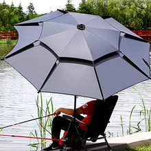 Ombrellone da Spiaggia da Esterno Ombrellone Portatile E Antivento con Ancoraggio A Sabbia E Palo in Alluminio,180/200/213 Cm di Resistenza alla Luce Solare Nociva, con Borsa