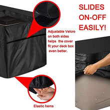 Raspber Coperchio Box Deck Oxford Impermeabile Protezione UV Box Deck Box Case Patio Coperchio Box Deck Coperchio Box Pad Esterno per Protezione Deck Box Noble