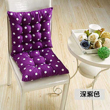 AGDLLYD Set da 4 Cuscini per Sedie - per Cuscini da Giardino e da Esterno （Pois - 40x40 cm, Spessore 5cm. (Arancione)