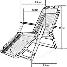 HPLL pieghevole sedia da campeggio Semplice Rinforzo Pratica Sedia Pieghevole Ufficio Pranzo Pausa Recliner/Balcone Donne Incinte Vecchio Poltrona