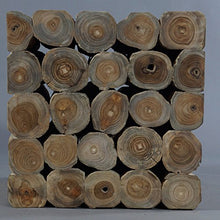 Vintage Line - Tavolino/tavolo/sgabello/base in legno di teak non trattato