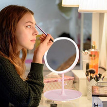 chora Specchio per Trucco a LED con ingrandimento Specchio per Trucco da Tavolo cosmetico HD Rimovibile con Rotazione di 90 Portatile Ricaricabile per Regalo di Compleanno per Ragazza heathly