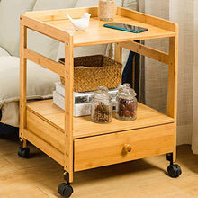 ZFB8B Comodini Movable Divano Laterale Mobile ad Angolo Tavolino con Ruote Nanzhu Camera Comodino 1PCS